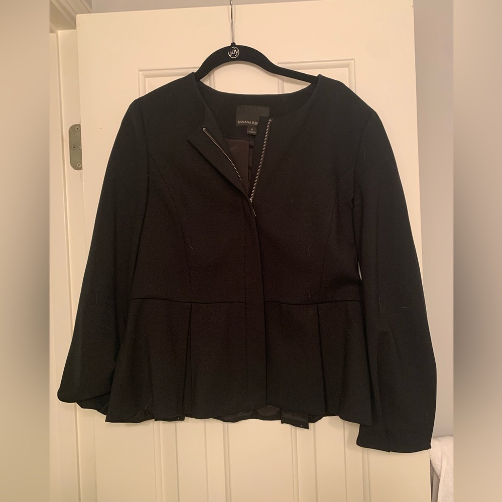Banana Republic Peplum Jacket, Size 8